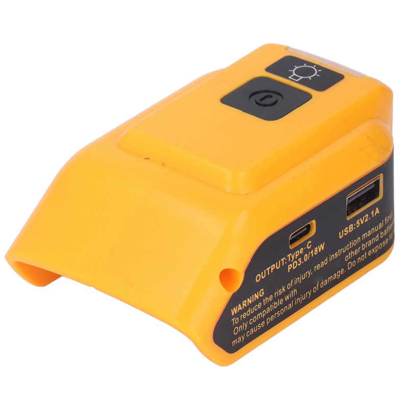 LED Work Light with Dual USB Output Lithium Battery Lighting