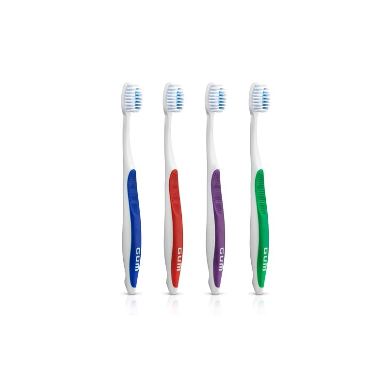 GUM - Cepillo Dental Especial de Ortodoncia con Cerdas en