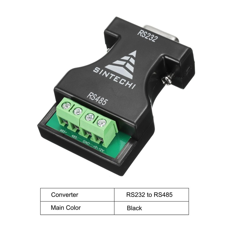 sourcing map RS232 to RS485 Converter Adapter Serial Communication 4P
