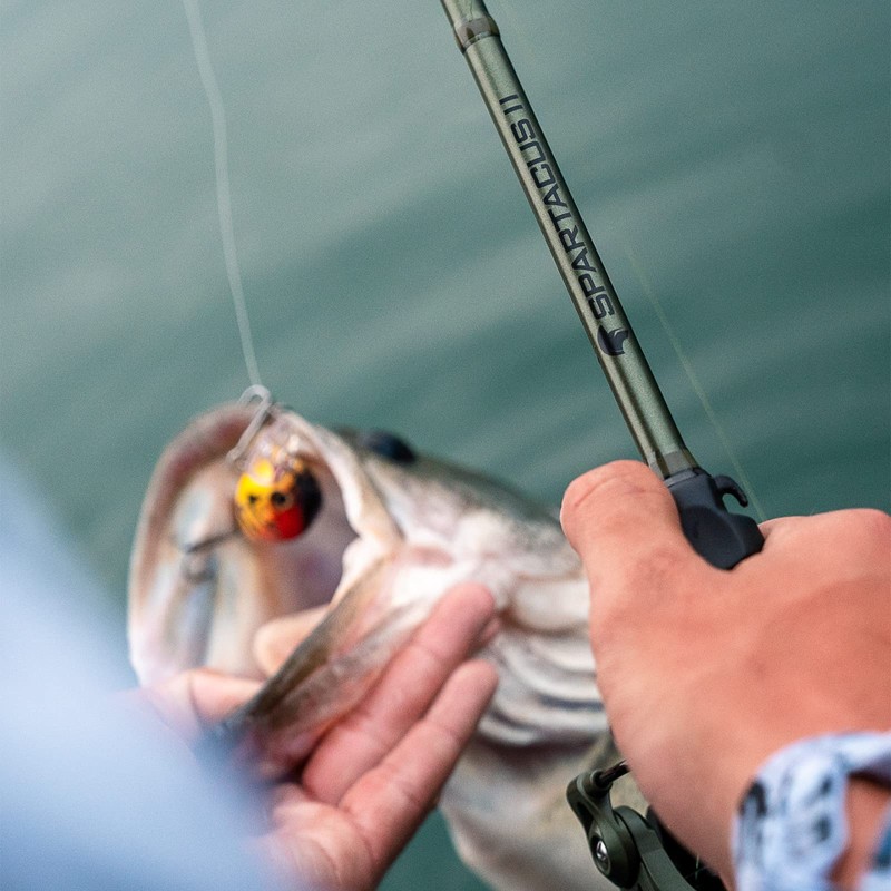 KastKing Spartacus II Twin Tip Fishing Rods, Cast- 7'6"- MH