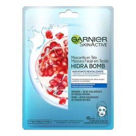 Mascarilla Facial Garnier Hidra Bomb Ácido Hialurónico 1pza                                                                                           
