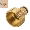 1 Inch Male Thread Brass Quick Coupling Tap Adapter with