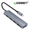 Hub Usb C Ugreen 4 En 1 Multipuerto 4 Puertos