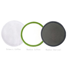 peach&life Reusable Cotton Pads Eco Friendly Reusable Cotton Puff 6 Count with Cotton Bag Natural Sustainable Makeup Remover Earth Reusable Cotton Pads