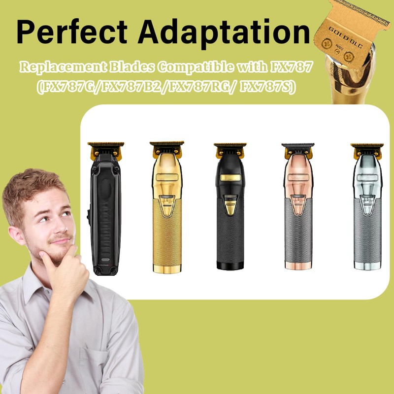 Replacement Blade FX707B2 DLC 2.0 - Compatible with Baby**ss Trimmers