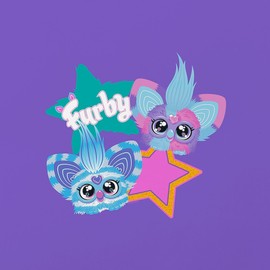 CafePress Furby Stars Square Pillow, Decorative Accent Pillow Woven