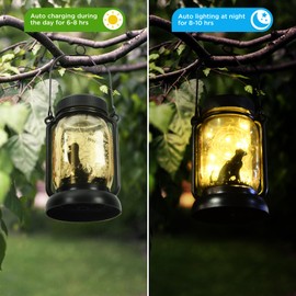 Fairy Dog Jar Light, Lighted Mason Jar, Christmas Gift, Solar Light, Garden Decor, Garden Gifts, Gifts for Dog Lovers, Solar Fairy Lantern, Fairy Garden jar Solar Light