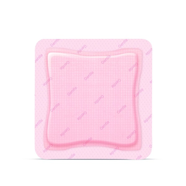ALLEVYN GENTLE BORDER Foam Dressing 3"x3" Wound Care Pad, Adhesive,