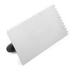 Mivos Toothed Smoothing Trowel 6 x 6 mm - Stainless