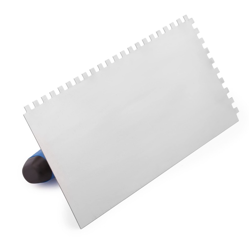 Mivos Toothed Smoothing Trowel 6 x 6 mm - Stainless
