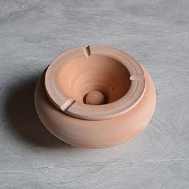 Moroccan Terracotta Ashtrays Set of 5 Large