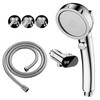 KAIYING High Pressure Shower Heads with Shower Thermometer, 3 Spray