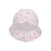 Sterntaler Unisex Children's Sun Hat Hearts Children's Hat, ecru