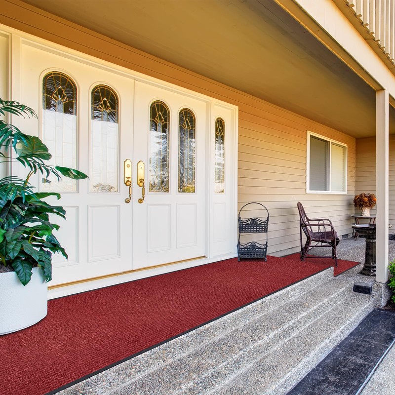 tonchean Commercial Grade Door Floor Mat 3x10Ft Heavy Duty PVC