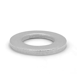 NOLDAR Flat Washers DIN 125 / ISO 7089 M6 (Pack of 100) Washers AISI 304 (A2) Stainless Steel Washer Inner Diameter 6.4mm Outer Diameter 12mm