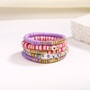 Joya Love Purple Lover Outfit Friendship Bracelets Stack Stackable Layered