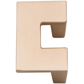 Atlas Homewares A845-CM U-Turn Collection Champagne 1.9-Inch Knob