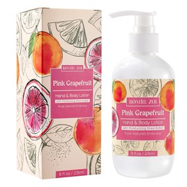 ROMIIE ZOI Daily Hand & Body Lotion with Moisturizing Shea Butter - Pink Grapefruit - 236 ML / 8 FL OZ