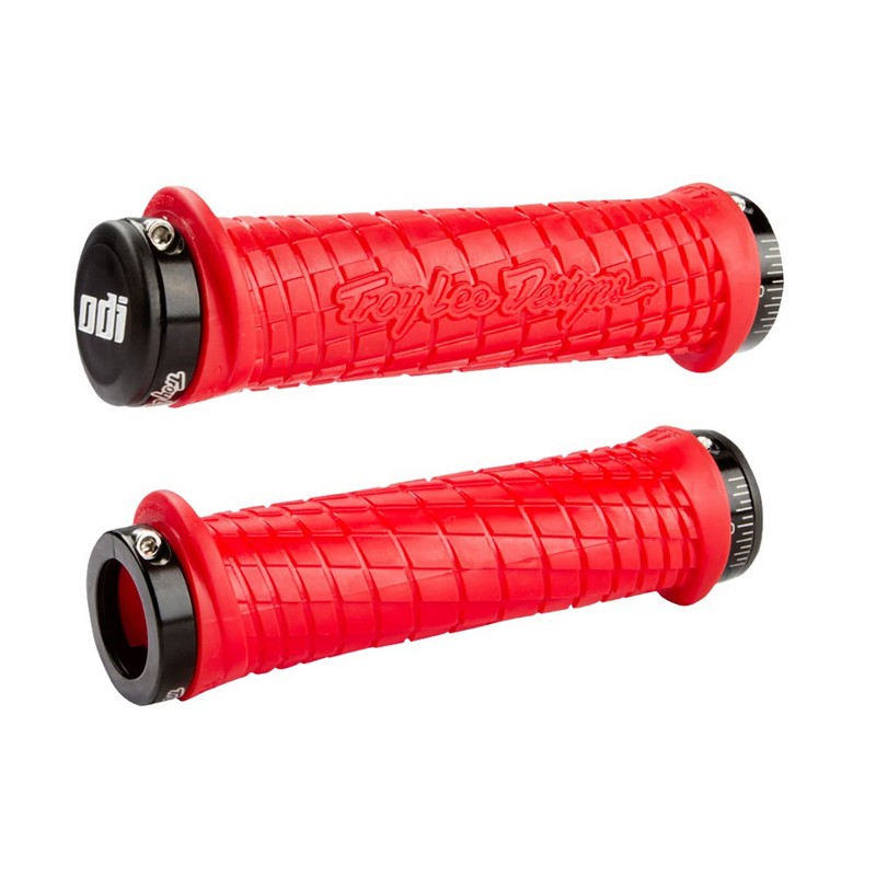 Troy Lee Designs ODI Lock-On Mountain Bike Grip - Red
