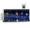 BCSMMCAR 1 Din Car Radio Multimedia Player GPS Navigation Mirror