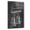 Epic Art 'Beer Barrel Blueprint Patent Chalkboard,' by Acrylic Glass