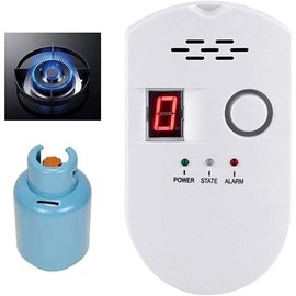 Natural Gas Detector, Propane Gas Leak Detector, Natural Gas Detector for Home, High Sensitivity Propane Detector, Natural Gas Leak Alarm Monitor Sensor
