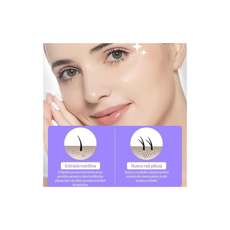 Serum Alargador Fortalecedor Tratamiento Pestañas 7ml Color Blanco