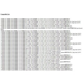 Genuine Honda 19501-5A2-A01 Radiator Water Hose