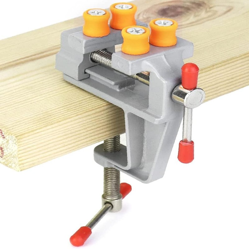 Mini Bench Vise Small Table Clamp Universal Drill Press Vise