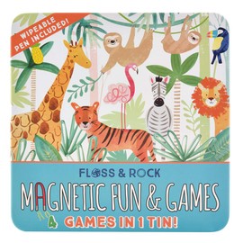 Floss & Rock 40P3562 Jungle Magnetic Fun and Games Toy