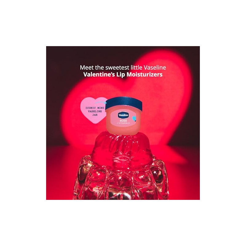 Vaseline Lip Therapy, Limited Edition Tinted Lip Balm Variety 6-Pack,