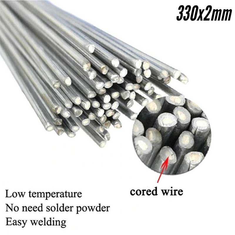 50Pcs Aluminium Low Temp Welding Rods Easy Brazing Stick Durable
