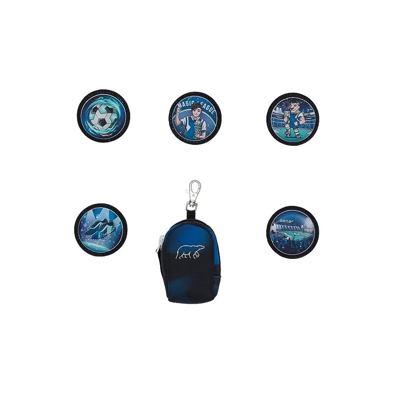 Beckmann, Mini Backpack with Buttons, Velcro, Primary School, 1st Class