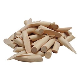 General Tools 8495 Pocket Hole Plugs, Hardwood, 50-Pack