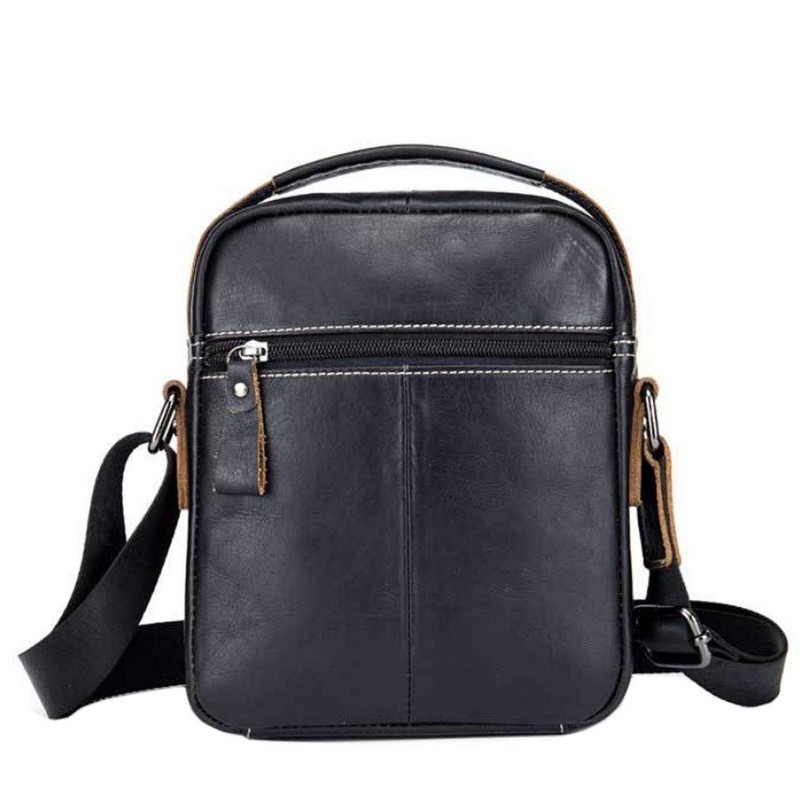 Xieben Leather Shoulder Crossbody Travel Bag for Men Women, #07
