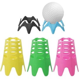 5 Pcs Plastic Golf Tees,Portable Golf Tee,Simulator Practice Training Tees Reduce Spin and Friction for Home Outdoor Indoor Golf Mat,Driving Range and Turf,for Home Outside Sports-Lover Athletes