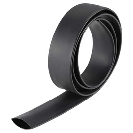 TOP-VIGOR 19.1mm Heat Shrink Tubing, 1M Length Heat Shrink Sleeving, 3:1 Ratio Heat Shrink Tube for Electrical Insulation, Repairs, Wrap Cable, Wire Connectors, Black