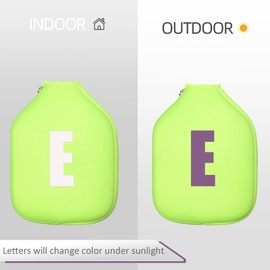 Pickleball Paddle Cover - Neoprene Pickleball Rackets Sleeve, Universal Size Pickleball Paddle Case Bags with Color Change, Pickleball Paddle Bag Compatible with USAPA Standard Pickball Paddles