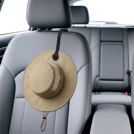 SCCUP 4PCS Cowboy Hat Holder for Truck, Magnetic Hat Clip, Truck Car Seat Hat Organizer Accessories for Men and Women,Strong Enough Magnet,Suitable for Coat Rack Wall Mount, Hanger Hooks