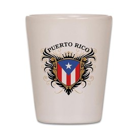 CafePress Puerto Rico Unique and Funny Shot Glass