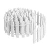 35 Inch Mini Fairy Garden Fence DIY Small Wood Decorative