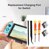 WANGCL 6Pcs Charging Port Replacement Repair Tool Compatible for NS