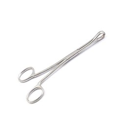 OdontoMed2011® Sponge Forceps 7" Slotted Without Ratchet Body Tools ODM