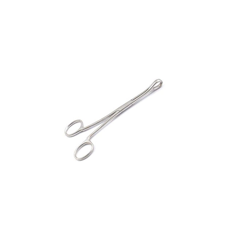 OdontoMed2011® Sponge Forceps 7" Slotted Without Ratchet Body Tools ODM