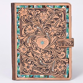 American Darling Portfolio Bag Hand Tooled Genuine Leather Western Women | Student for Sketches