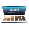 Paleta Cejas Arantza Cosmetics Let's Make BROW ART 10 Sombras