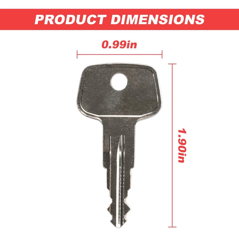 A138 Replacement Keys for Yakima SKS Ski,Cargo Box,Roof,Carrier Racks and