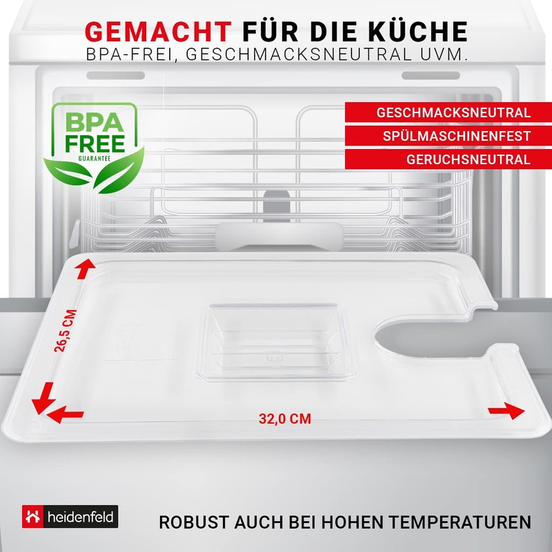 Heidenfeld SVS11 Sous Vide Garer Container - Extra Large 32.0