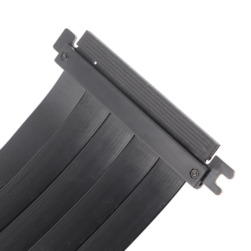 PCIE 4.0 X16 Extender Right Angle 64GB/s Shielded Plug and