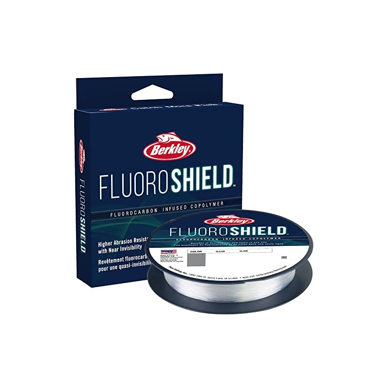 Berkley FluoroShield™, Clear, 8lb | 3.6kg, 300yd | 274m Fishing